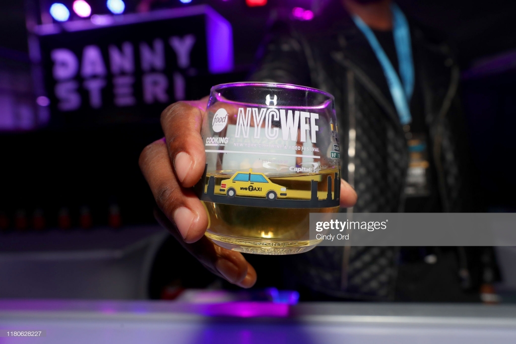NEW YORK, NEW YORK - OCTOBER 10: A view Instrinsic Wine being served during Elvis Duran's Taste of New York presented by Intrinsic Wines hosted by Elvis Duran and the Z100 Morning Show at Food Network & Cooking Channel New York City Wine & Food Festival presented by Capital One at Pier 97 on October 10, 2019 in New York City. (Photo by Cindy Ord/Getty Images for NYCWFF)